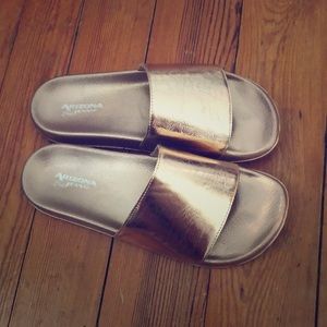 Gold slides